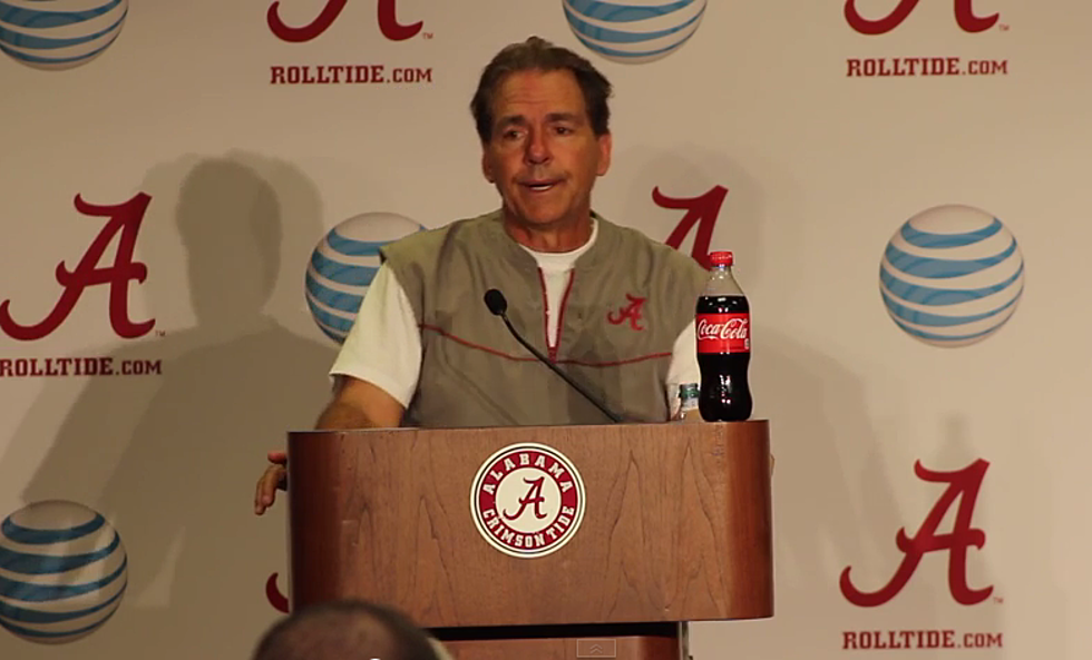 Watch Nick Saban’s Press Conference After Tide’s Second Spring Scrimmage [VIDEO]