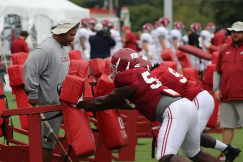 Alabama Practice Videos for August 20th, 2015
