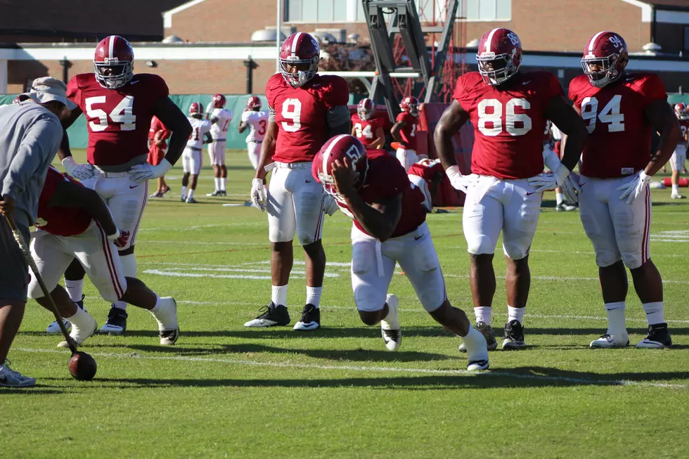 Alabama Defensive Line and Tight Ends From Tuesday’s Practice [VIDEOS]