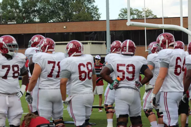 New Right Tackle Starts For Alabama Against Charleston Southern
