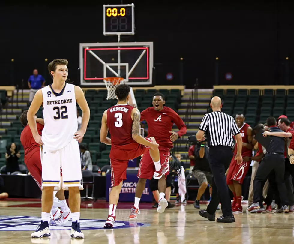 Alabama Men’s Basketball Upsets No. 17 Notre Dame, 74-73