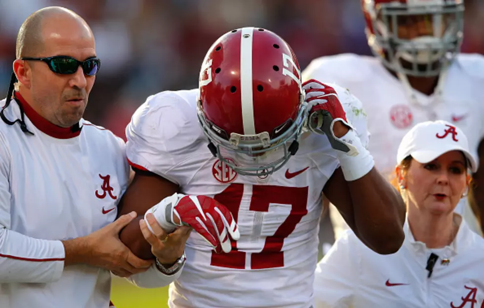 Kenyan Drake Fractures Arm in Mississippi State Win