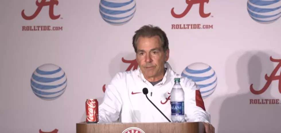 WATCH: Nick Saban Postgame Press Conference After Win Over Charleston Southern