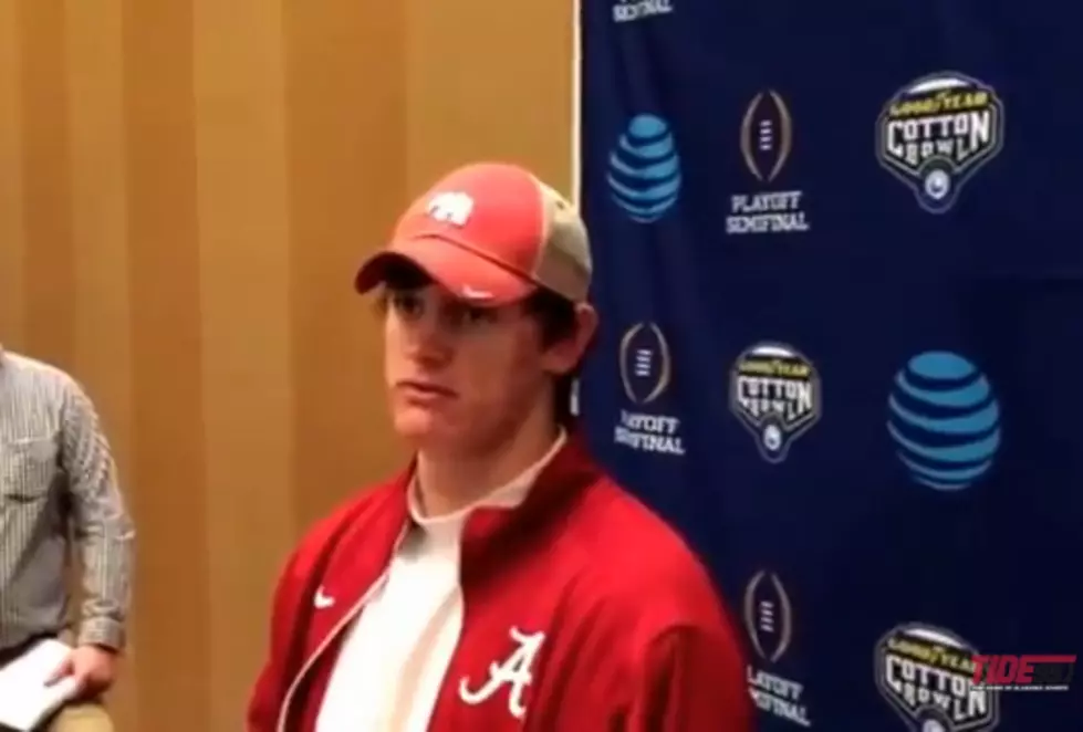 Alabama Offensive Players Talk Cotton Bowl [VIDEOS]