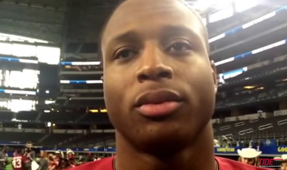 Alabama RB Kenyan Drake Says He’s 100% for Cotton Bowl [VIDEO]
