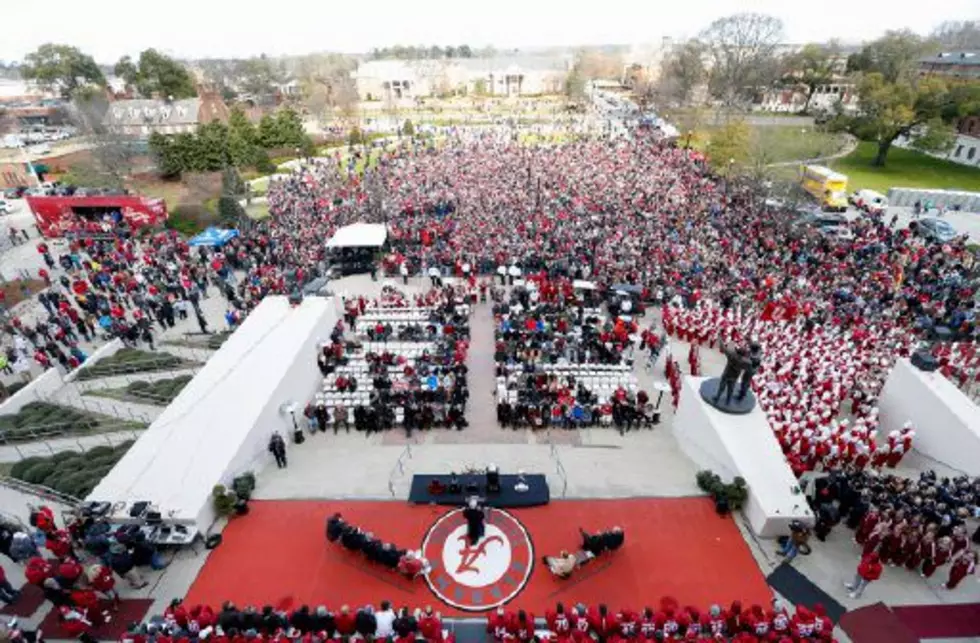 16 Photos from Alabama’s 16th National Championship Celebration