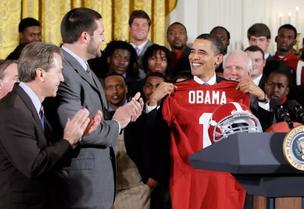 Former Alabama OL Mike Johnson Discusses His White House Visit