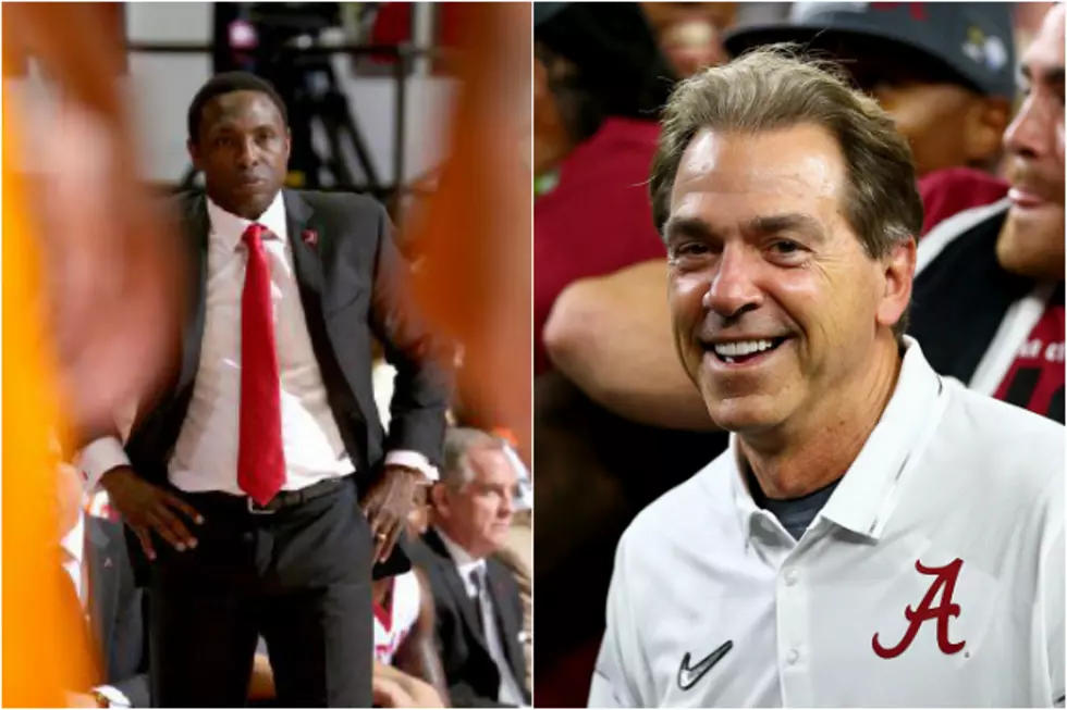 Alabama Coaching Duo of Nick Saban and Avery Johnson Named Best in SEC