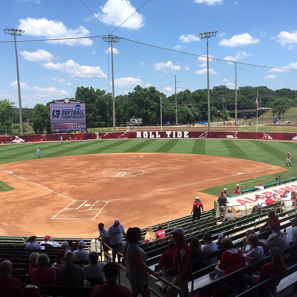 Wednesday Alabama Softball Games Moved to 1:30 p.m. CT and 3:45 p.m. CT