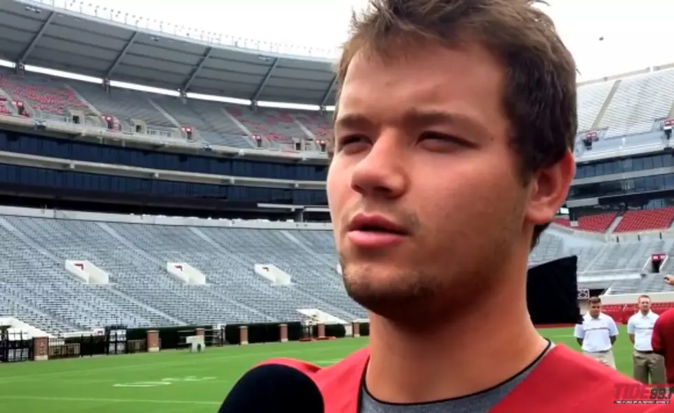 Adam Griffith Focused on Consistency in Final Season at Alabama [VIDEO]