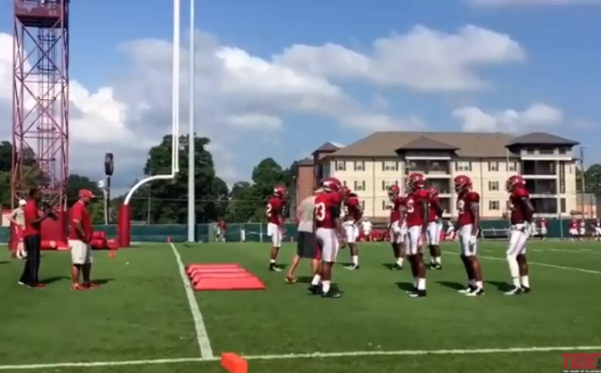 VIDEO Alabama Football’s First TwoADays of Fall Practice