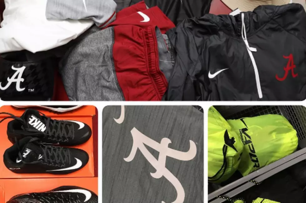 Check Out the Gear Alabama Football Players Receive