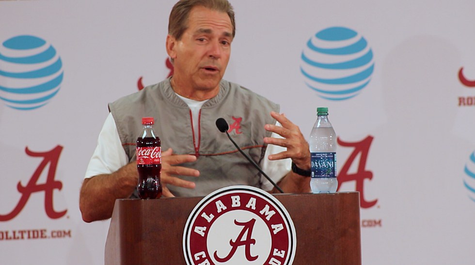 Nick Saban Talks Injuries, Staying Focused in Latest Press Conference