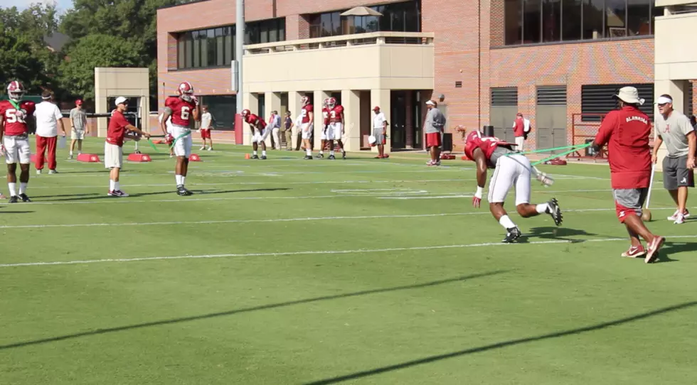 Watch Alabama DL and OLB Practice Ahead of Ole Miss