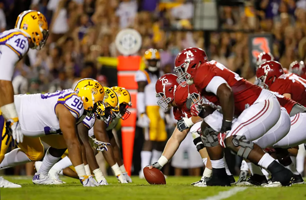 Alabama Offensive Line One of Three Finalists for the Joe Moore Award
