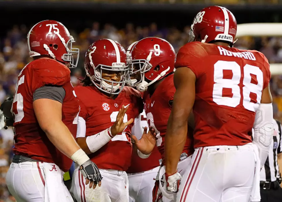 Alabama Still No. 1 in Second College Football Playoff Rankings