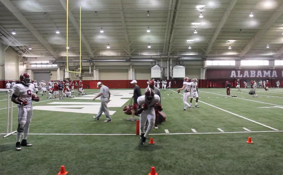 Scenes from Wednesday&#8217;s Indoor Practice as SEC Championship Prep Continues