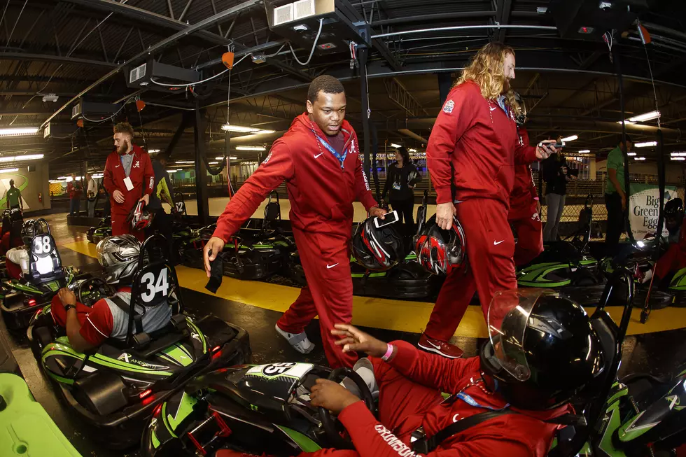 PHOTOS: Alabama Football Hits the Track at the Andretti Indoor Karting
