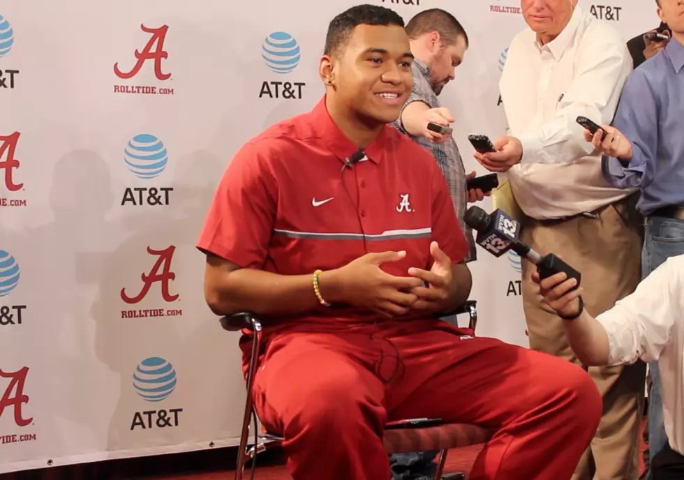 Watch Tua Tagovailoa Meet With the Media for the First Time at Alabama