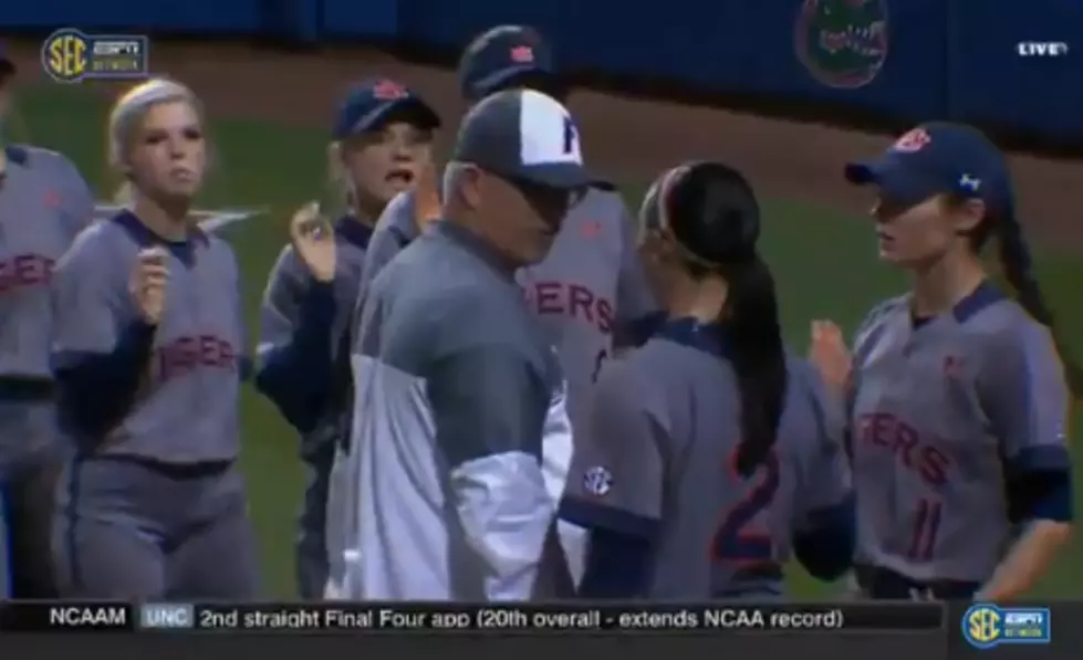 VIDEO: Florida Coach, Auburn Player Clash After Softball Game