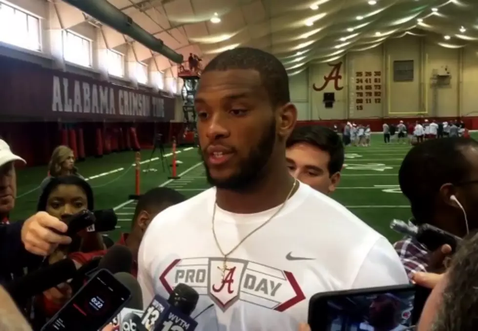 VIDEO: O.J. Howard Discusses NFL Combine Results, Preparing for Draft