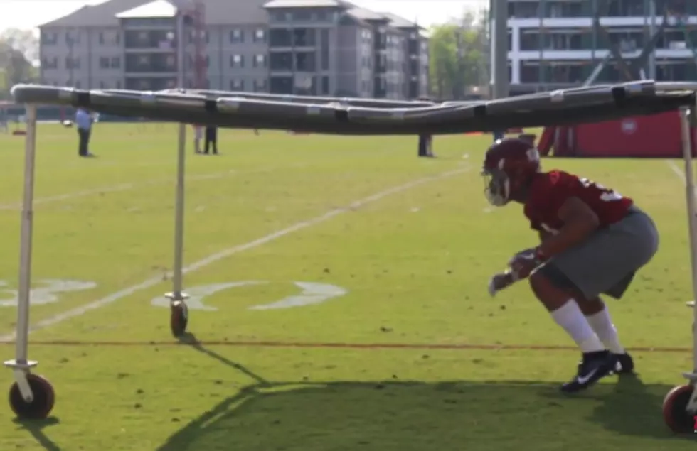 VIDEOS: Alabama Defensive Line and Linebackers Run Through Drills
