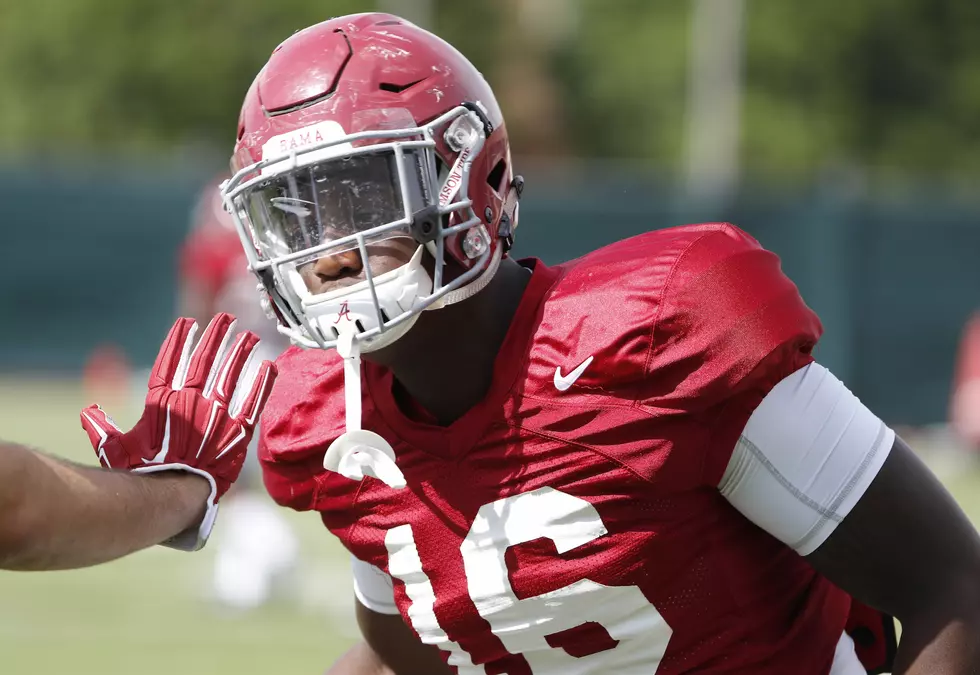 Watch the Alabama Tight Ends and Outside Linebackers Work at Final Spring Practice