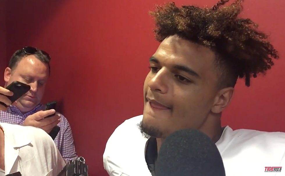 VIDEO: Minkah Fitzpatrick Talks About A-Day Performance