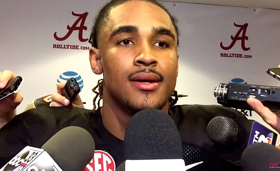 VIDEO: Alabama QB Jalen Hurts Talks About A-Day Performance