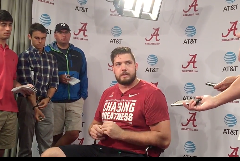 VIDEO:  Jonah Williams Talks About Alabama’s Offensive Line Progress