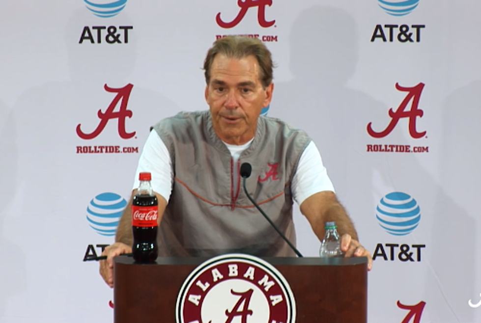 VIDEO: Nick Saban Talks Focus Heading Into First Road Game of 2017