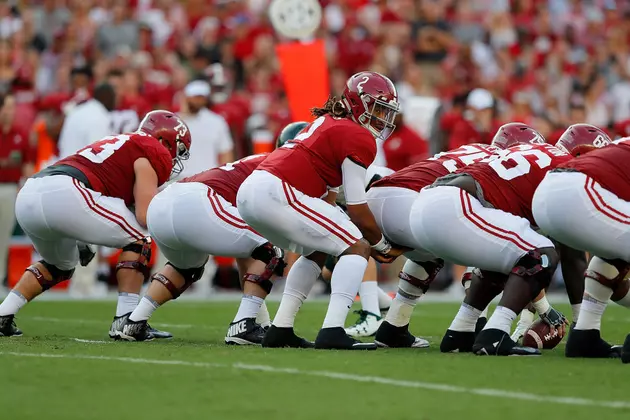 Alabama Offensive Line Named to the Joe Moore Award Mid-Season Honor Roll