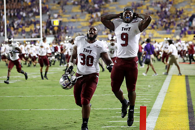 Troy Sends Out Perfect Tweet After Upsetting LSU on Homecoming