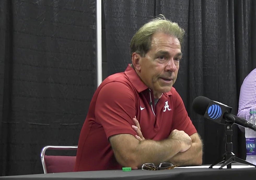 Listen to What Nick Saban Said After the Texas A&M Win