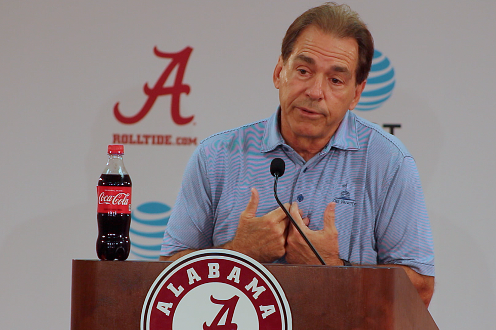 VIDEO: Nick Saban Turns Attention to Tennessee as Rivalry Week Arrives