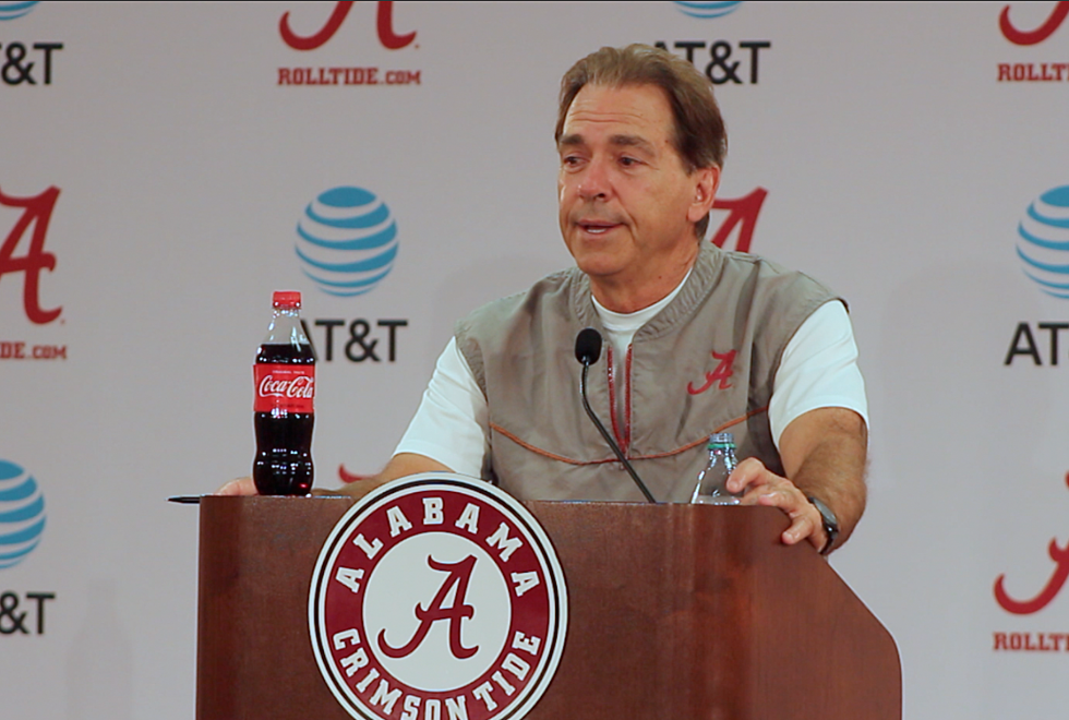 Nick Saban Stresses Playing to a Standard as Alabama Prepares for Tennessee