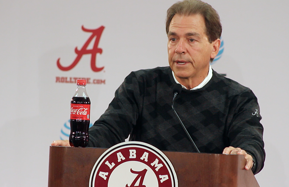 Nick Saban Turns Attention to Huge Iron Bowl Matchup with No. 6 Auburn