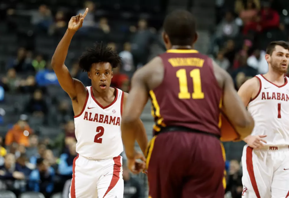 Alabama Freshman Collin Sexton Named to John Wooden Award Midseason Top-25 List