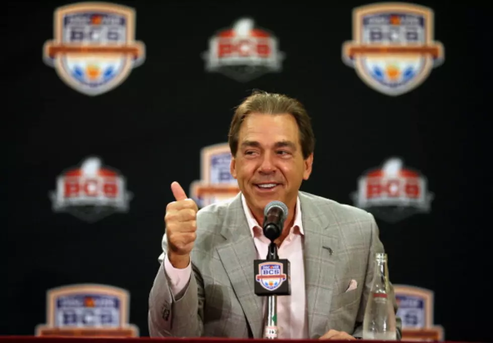 Nick Saban Reacts to Eye-Popping Alabama Stat