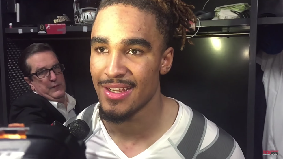 Video: Hear What Alabama QB Jalen Hurts Had to Say After the National Championship