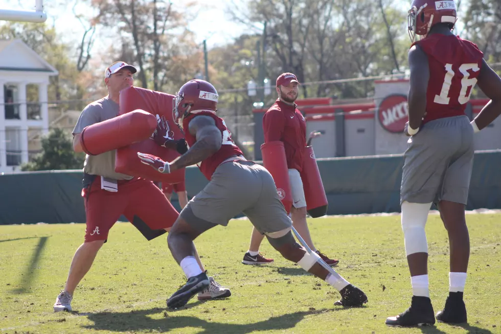 PHOTOS: Alabama Works Outdoors on Day 2 of Spring Practice