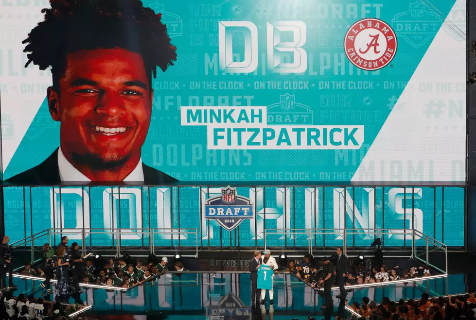 Alabama DB Minkah Fitzpatrick Taken 11th Overall by the Miami Dolphins