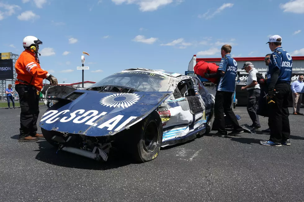 VIDEO: Jamie McMurray Rolls Car at Least 7 Times in &#8216;Dega Practice Crash