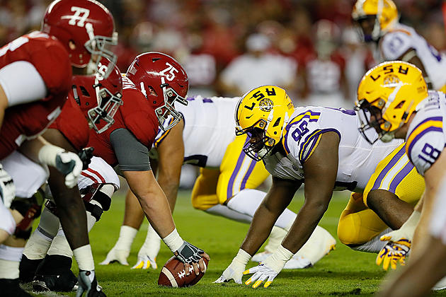 Kickoff Time Announced for No. 1 Alabama at No. 4 LSU