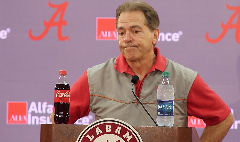 Hear What Nick Saban Said About Facing Mississippi State