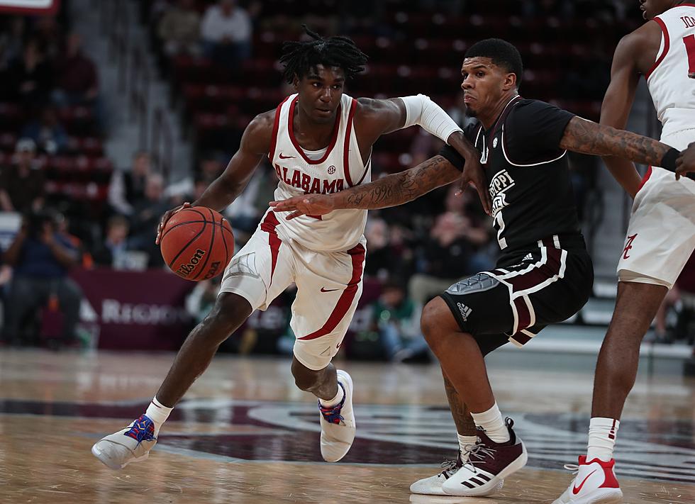 Alabama Men’s Basketball Falls at Mississippi State, 81-62