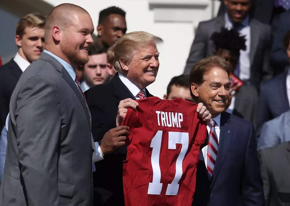 Report: President Trump Planning To Attend Alabama-LSU Game Saturday