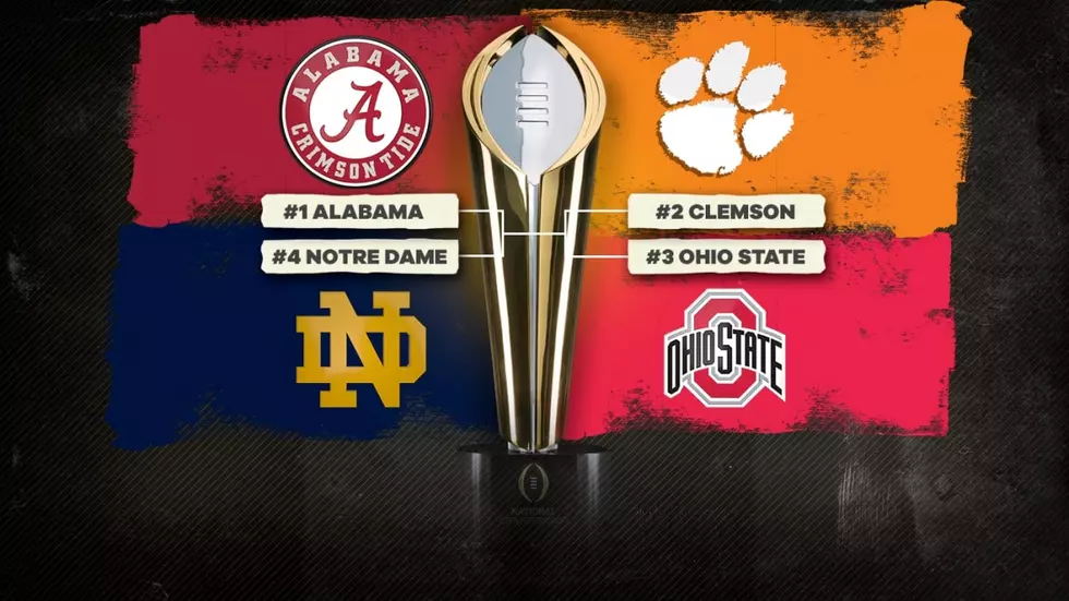 Final Four Announced: Alabama vs. Notre Dame In Rose Bowl Showdown