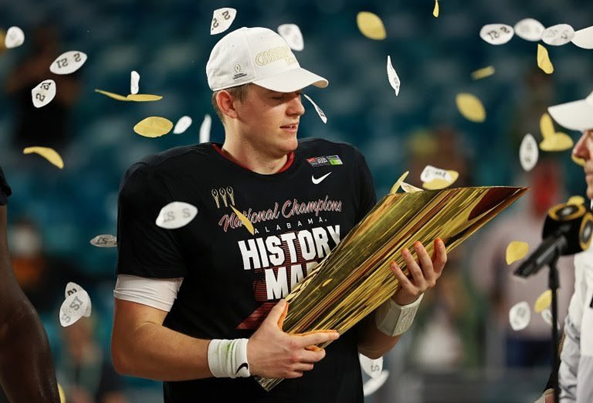 Mac Jones made history for Alabama in Rose Bowl victory over Notre