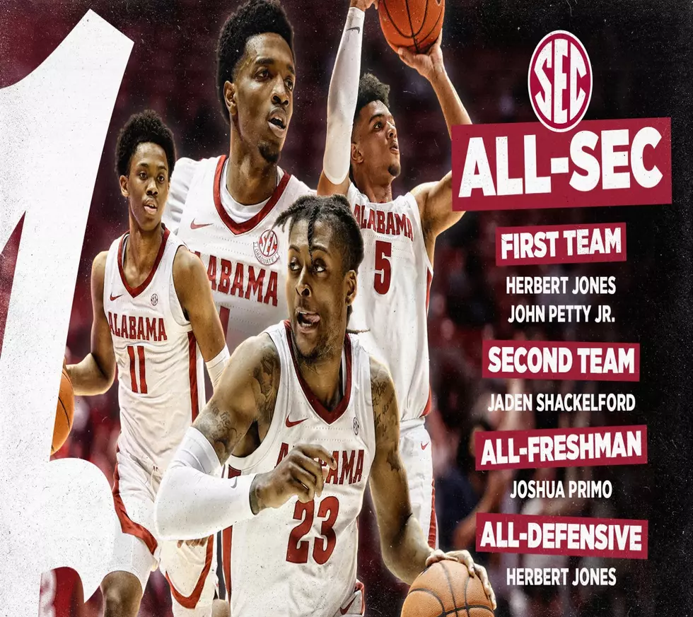 SEC Basketball 1st And 2nd Team Includes Bama Stars 